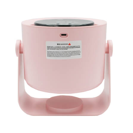 พัดลมพกพา Sonar FLYBIRD 3in1  แบตเตอรี่ 4000mAh ชาร์จไฟได้ รุ่น NS-22 สีชมพู_4